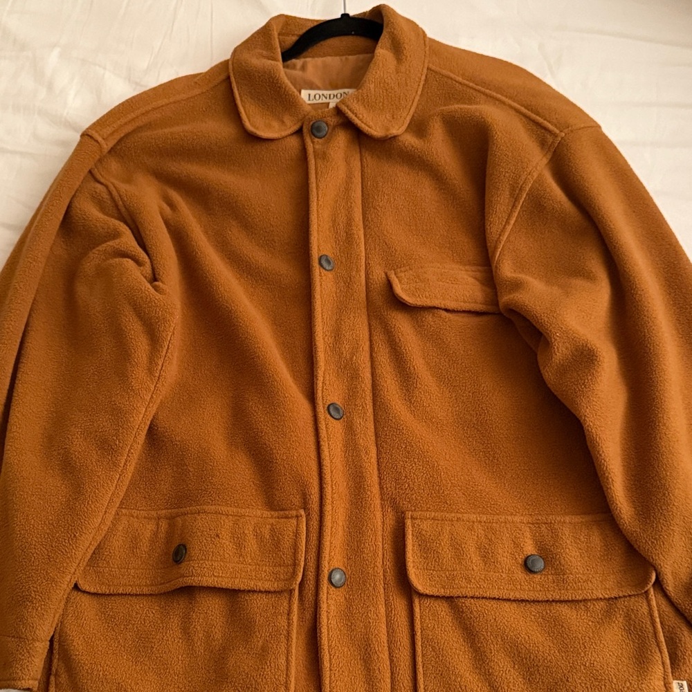 London Fog Men's Brown Shirt Jacket
